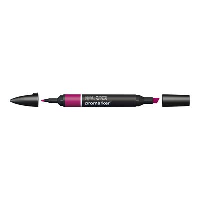 884955041840-ProMarker - Marqueur double pointe - bordeaux-Angle gauche-0