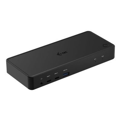 8595611705250-i-Tec - Station d'accueil - USB-C / USB4 / Thunderbolt 3 / Thunderbolt 4 x 2 - HDMI, DP - G-Angle gauche-1