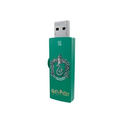 3126170167323-Emtec Harry Potter M730 Serpentard - clé USB 16 Go - USB 2.0-Angle droit-2