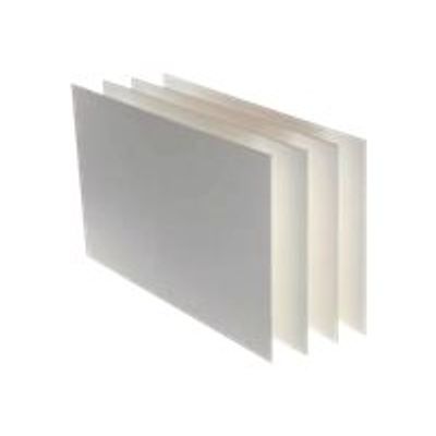 3148951542204-Canson Carton Plume - Carton mousse - A4 - blanc - 3 mm-Angle droit-0