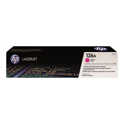 0884962161159-HP 126A - magenta - cartouche laser d'origine-Avant-0
