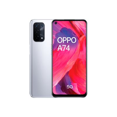6944284684706-Oppo A74 - Smartphone - 5G - 6/128 Go - argent-Multi-angle-5