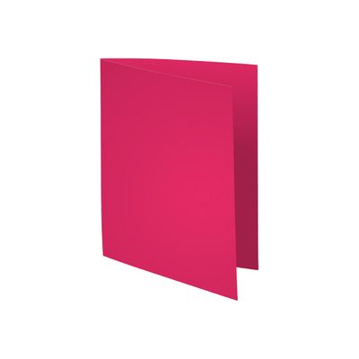 3288584101208-Exacompta Forever - 5 Paquets de 100 Chemises - 220 gr - fuchsia-Angle droit-1