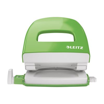 4002432101160-Leitz 5008 - perforateur - 30 feuilles - 2 trous - métal - vert clair-Avant-1