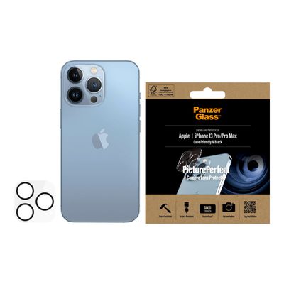 5711724003844-PanzerGlass PicturePerfect - protection d'écran caméra - verre trempé pour iPhone 13 Pro/13 Pro-Avant-4