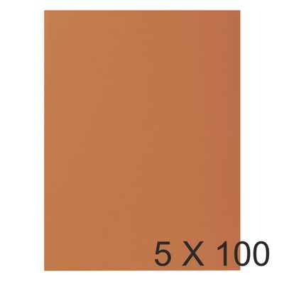 3288582101149-Exacompta Rock"s - 5 Paquets de 100 Chemises - 210 gr - havane--0