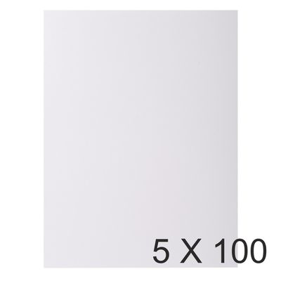 3288582101170-Exacompta Rock"s - 5 Paquets de 100 Chemises - 210 gr - blanc--0