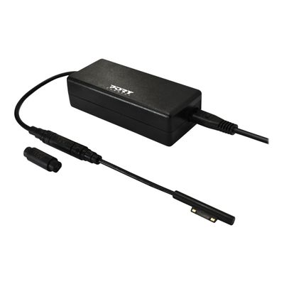 0404000074304-PORT Connect - câble d'alimentation secteur compatible avec MICROSOFT SURFACE-Angle droit-0