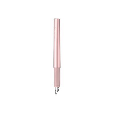 4004675126481-Schneider Ceod Shiny - Stylo plume - pointe moyenne - rose-Angle gauche-0