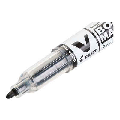 4902505487392-Pilot V BOARD MASTER S - Pack de 10 marqueurs effaçables - pointe ultra fine - noir-Gros plan-2