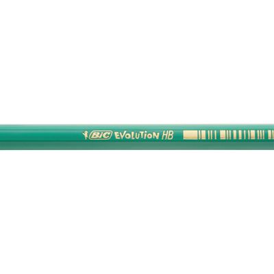 3270220000167-BIC ECOlutions EVOLUTION 650 - Pack de 4 Crayons à papier - HB--3
