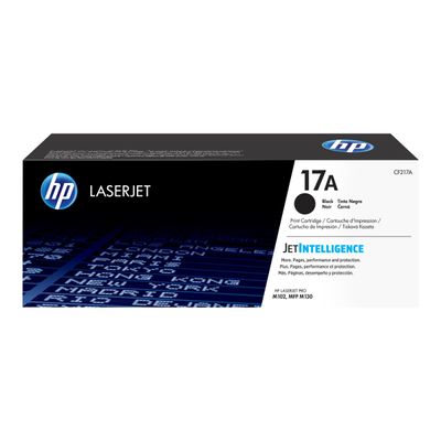 0004385970163-HP 17A - noir - cartouche laser d'origine-Avant-1