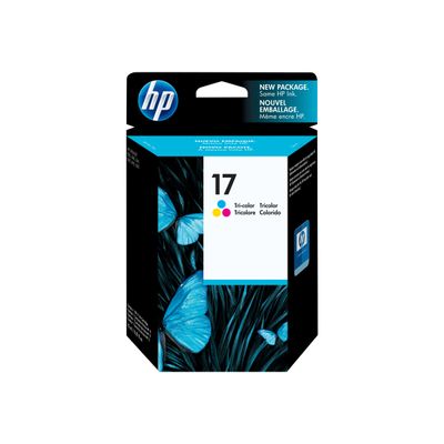 0400020366252-HP 17 - 3 couleurs - cartouche d'encre originale (C6625A)-Avant-1