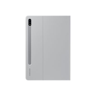 8806092317949-Samsung EF-BT630 - porte folio pour Galaxy Tab S7, Tab S8 - gris clair-Arrière-5