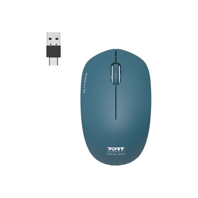 3567049005450-PORT Connect - Souris sans fil - saphir-Avant-1