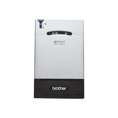 4977766674898-Brother m-PRINT MW-145BT - imprimante A7 portable - Noir et blanc - thermique direct-Avant-1