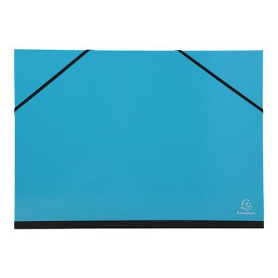 3130632257293-Exacompta - 5 Cartons à dessin à élastiques - 32 x 45 cm - couleurs assorties-Avant-1