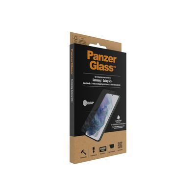 5711724072949-PanzerGlass - verre trempé pour Samsung S22+-Angle gauche-7