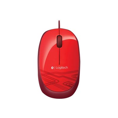 5099206035744-Logitech M105 - souris filaire - rouge-Haut-1
