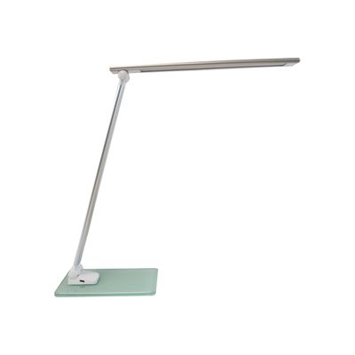 3595560029433-Unilux - Lampe de bureau pliable Popy - LED - socle en verre-Angle gauche-0