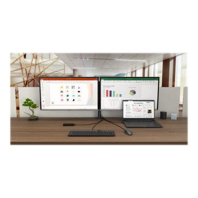 8595611704772-i-Tec - Station d'accueil - USB-C / Thunderbolt 3 - HDMI, DP - GigE - 77 Watt - avec i-Tec Univers-Avant-9