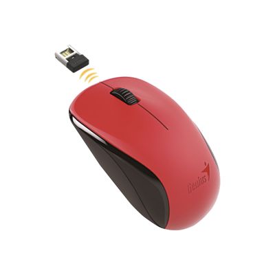 4710268250852-Genius NX-7000 - souris sans fil - rouge-Angle droit-0