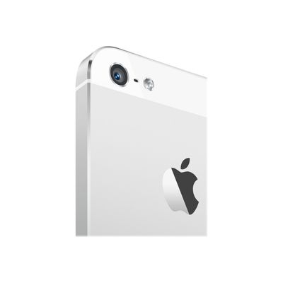 2012348670676-Apple iPhone 5 - Smartphone reconditionné - 4G - 16 Go - blanc et argent-Gros plan-9