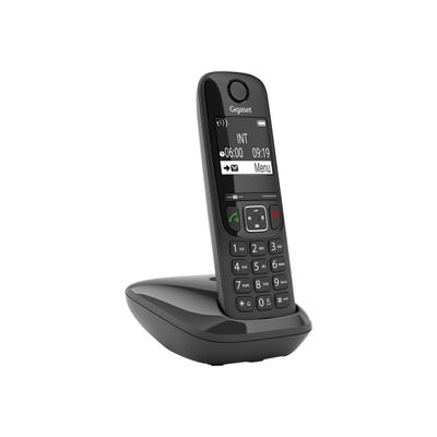 4250366854557-Gigaset AS690 - téléphone sans fil - noir-Angle gauche-2