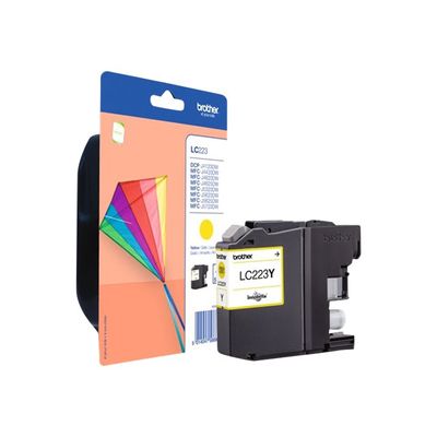 5014047566820-Brother LC223 - jaune - cartouche d'encre originale-Angle droit-0