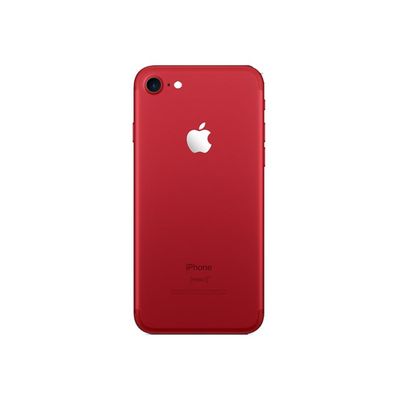3701082949603-Apple iPhone 7 - smartphone reconditionné grade A+ - 4G - 128Go - rouge-Arrière-0