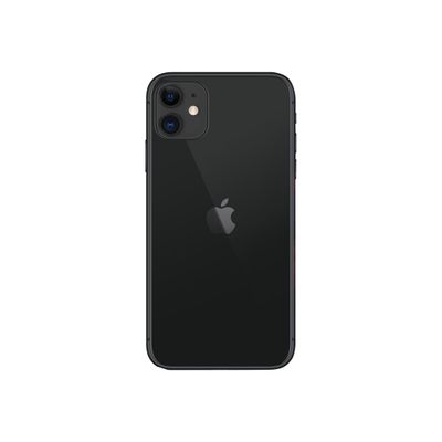 0194252097366-Apple iPhone 11 - Smartphone - 4G - 4/64 Go - noir-Arrière-2