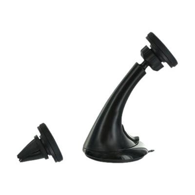 3571211312482-BigBen Connected - Support Smartphone pour voiture - magnétique - noir-Angle gauche-0