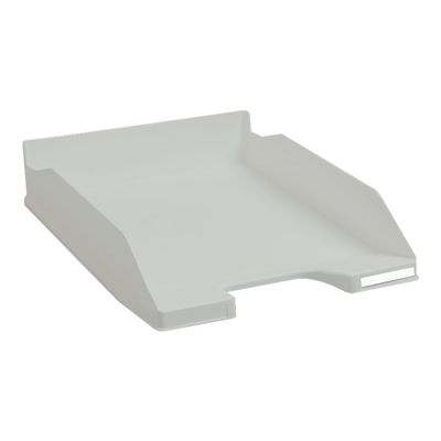9002493110724-Exacompta COMBO - 6 Corbeilles à courrier gris-Angle gauche-1