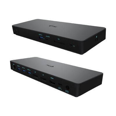 8595611705137-i-Tec - Station d'accueil - USB-C / Thunderbolt 3 / Thunderbolt 4 - HDMI, 2 x DP - GigE - 13-Multi-angle-1