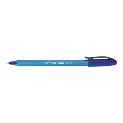 3501170957257-Paper Mate InkJoy 100 - Stylo bille - Pointe moyenne - 20 stylos-Angle gauche-1