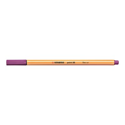 4006381333948-STABILO Point 88 - Feutre fin - 0.4 mm - lilas-Angle gauche-0