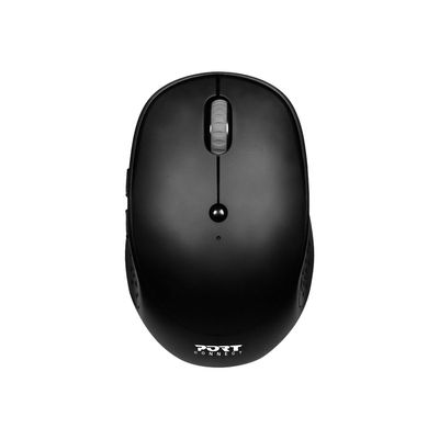3567049007096-PORT DESIGNS - Souris sans fil - noir-Haut-0