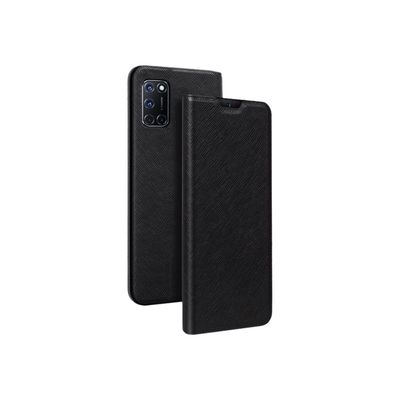3571211440208-Bigben Connected - porte folio pour OPPO A72 - noir-Angle gauche-0