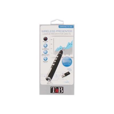 3303170070406-T'nB - pointeur laser de présentation - noir-Avant-0