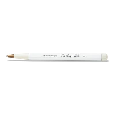 4004117578823-Leuchtturm1917 Drehgriffel Nr. 1 - Stylo à bille bleu roi - blanc-Angle gauche-0