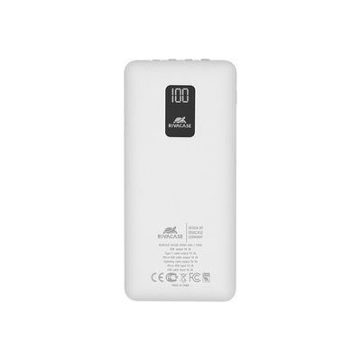 4260709010700-RIVACASE Rivapower VA2210 - powerbank / batterie de secours - 10000 mAh - 4 connecteurs de sortie (USB-A, Micro-USB de type B, Lig-Avant-0