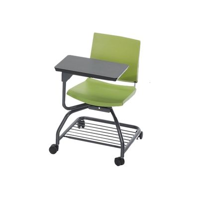 2012349448236-Chaise ATENEA FORM - Chaise d'étudiant avec tablette - vert-Angle droit-2