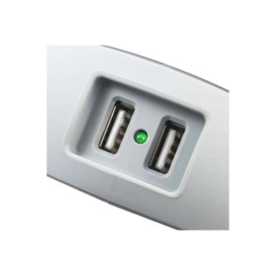 3760110686439-Watt&Co WATT'ball - multiprise 4 prises - 2 prises secteurs + 2 prises USB - blanc et turq-P_300028935_5-3