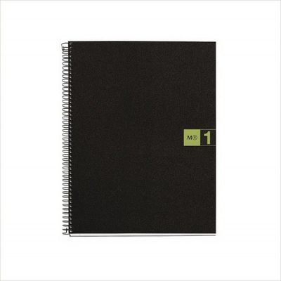 8422593024744-Miquelrius The Original - Cahier de notes - reliure à spirale - A4 - 80 feuilles / 160 pages - petits carreaux - 4 trous - po--0