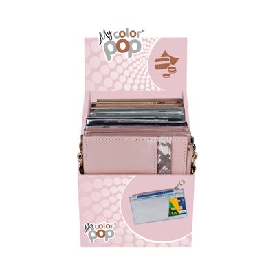 3700536125501-Color Pop - Portefeuille extra plat anti-piratage - disponible dans différentes couleurs--0
