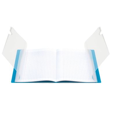 3037929814019-Clairefontaine Koverbook - Cahier polypro 24 x 32 cm - 96 pages - grands carreaux (Seyes) - disponible dans dif--13