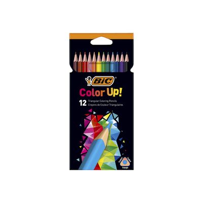 3086123499157-BIC Color UP! - 12 Crayons de couleur-Avant-0
