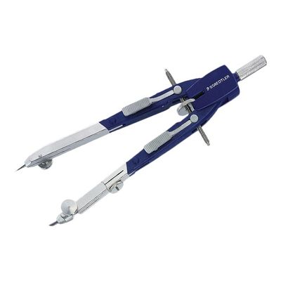 4007817007624-STAEDTLER - Jeu de compas et porte- mine - avec rallonge-Angle droit-1