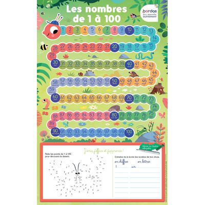 3133099087625-Les Posters Effaçables : les nombres de 1 à 100--0