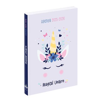 3135250999389-Agenda Licorne - 1 jour par page - 12 x 17 cm - Viquel--1